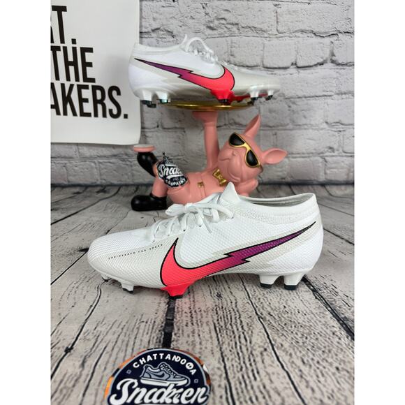 Nike Zoom Mercurial Vapor 13 Pro FG Soccer Cleats Mens 7 | Womens 8.5 Red NEW - Picture 1 of 8